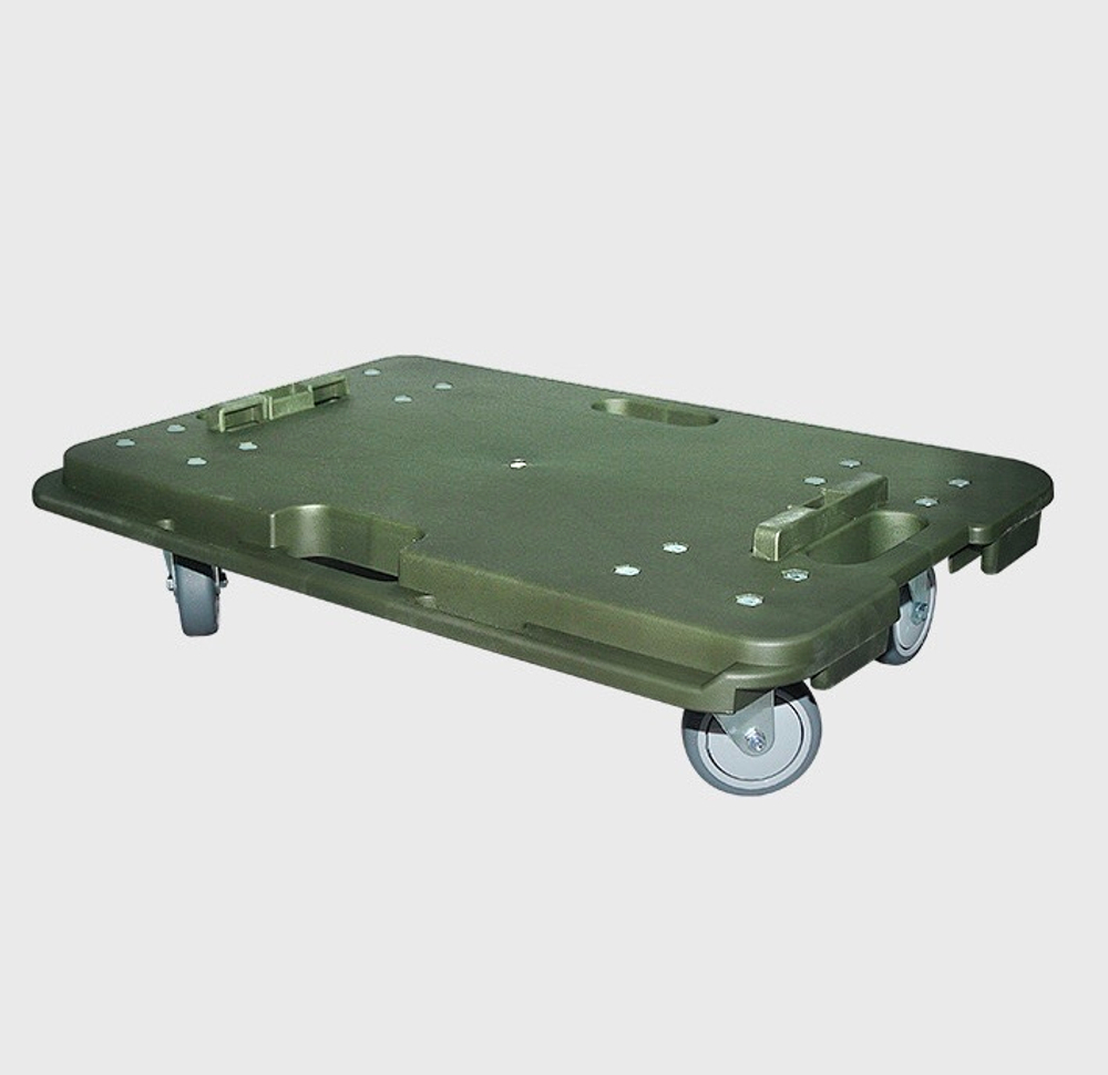 Кейсы для инструментов PROTOOLS STACK - темно зеленый сет + тележка