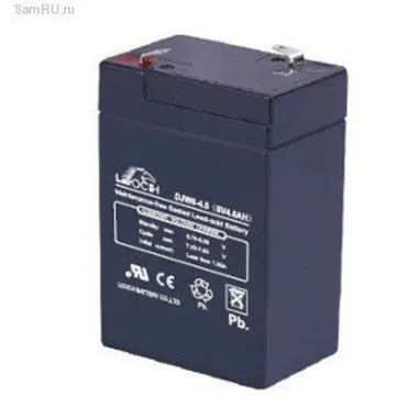 Аккумуляторы LEOCH DJW6-4.5 - изображение 1 Аккумуляторы LEOCH DJW6-4.5 - фото 1