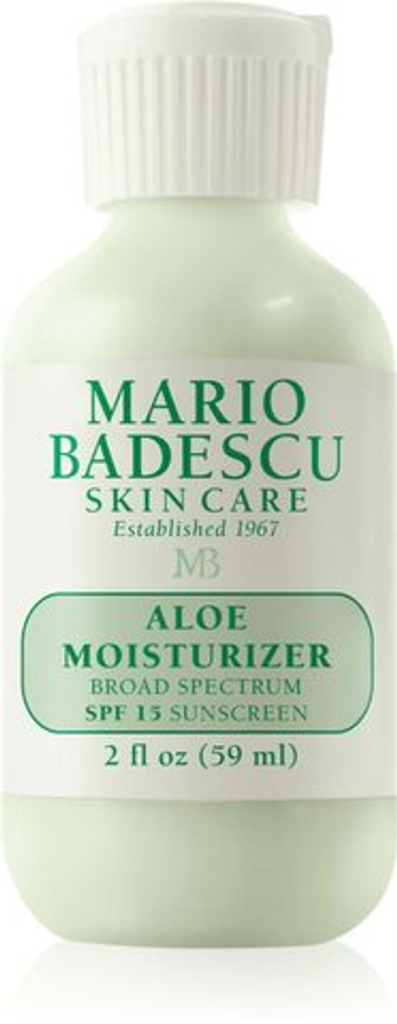 Mario Badescu Aloe Moisturizer SPF 15 - легкий успокаивающий крем SPF 15. /   59  ml  / GTIN 785364904064