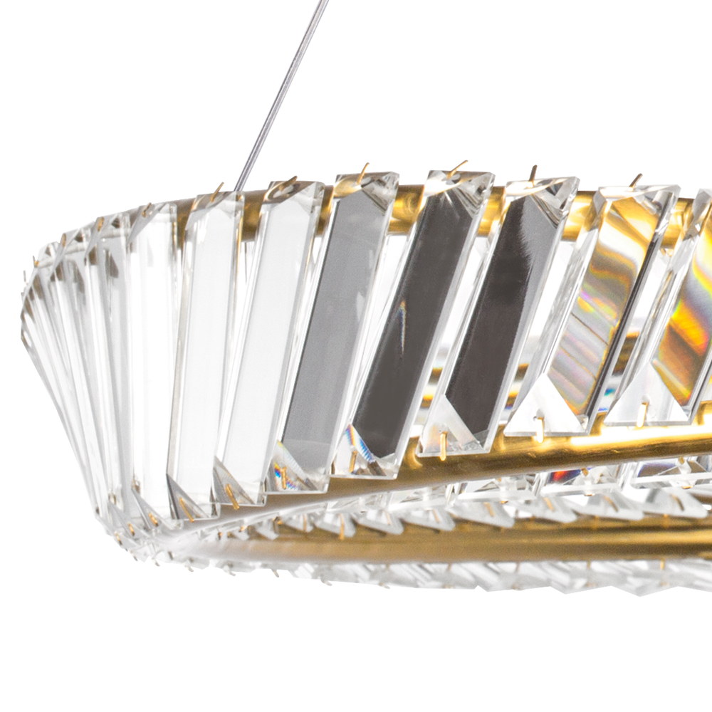 699063 Люстра VIDARE 28W LED 2380LM ЗОЛОТО 3000K IP20