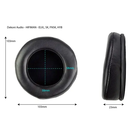 Dekoni Audio Elite Sheepskin Ear Pad Set for Select HiFiMan Headphones