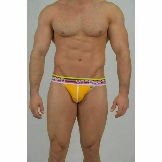 Мужские трусы джоки желтые Van Baam