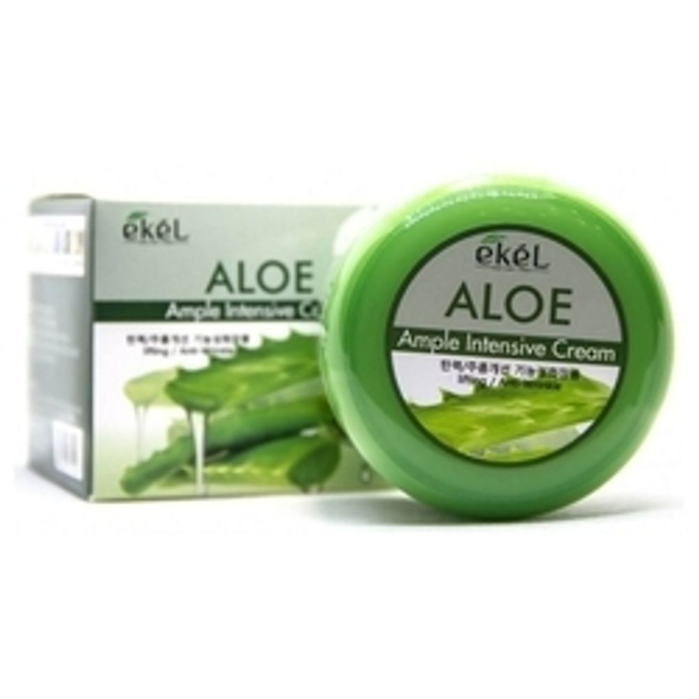 Ekel Ample Intensive Cream Aloe Крем для лица с экстрактом алоэ 100 г