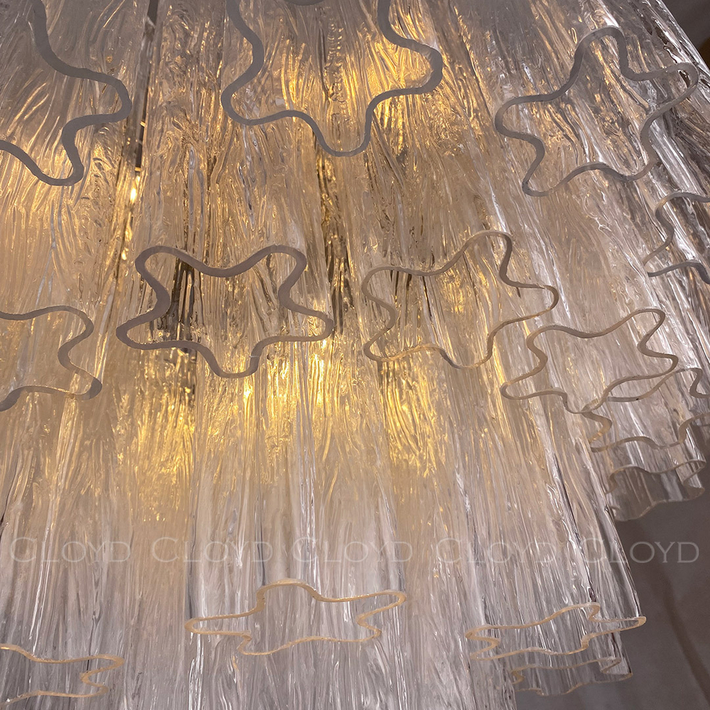 Люстра Cloyd ANNO-D C7 / Ø58 см - хром - прозрачн.стекло (арт.11650)