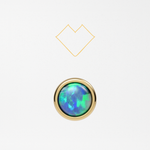 Cab tops with synthetic opal NOVIZIO