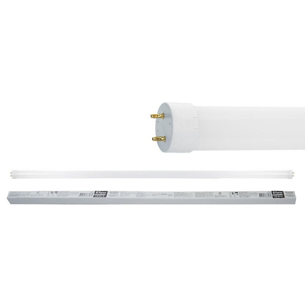 Лампа светодиодная.  18W  230V G13 4000K T8. LB-213