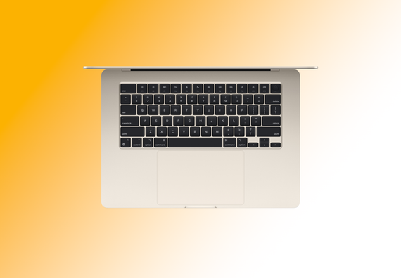 Ноутбук Apple MacBook Air 15&quot; (M2, 8 Gb, 256 Gb SSD) Старлайт (MQKU3)