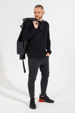 Джемпер мужской Лонг-4 Виотекс ЧЁРНЫЙ