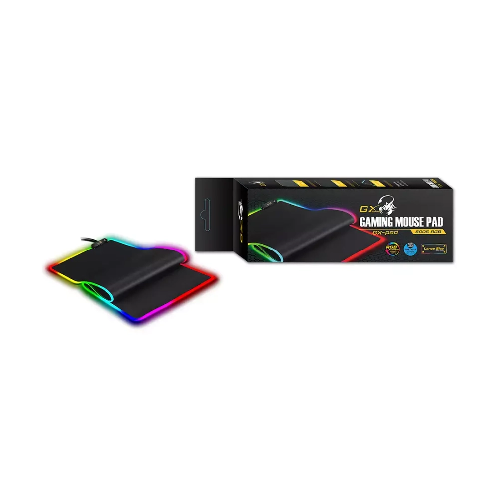 Коврик для мыши Genius RS2 GX-Pad 800S RGB BLK USB (31250003400)