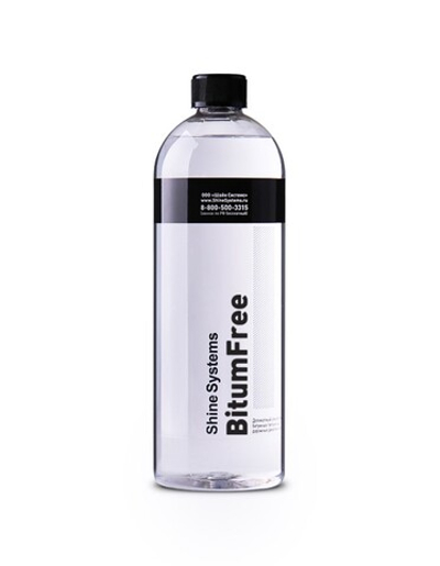 Shine Systems BitumFree — деликатный очиститель битумных пятен и дорожных реагентов 750мл