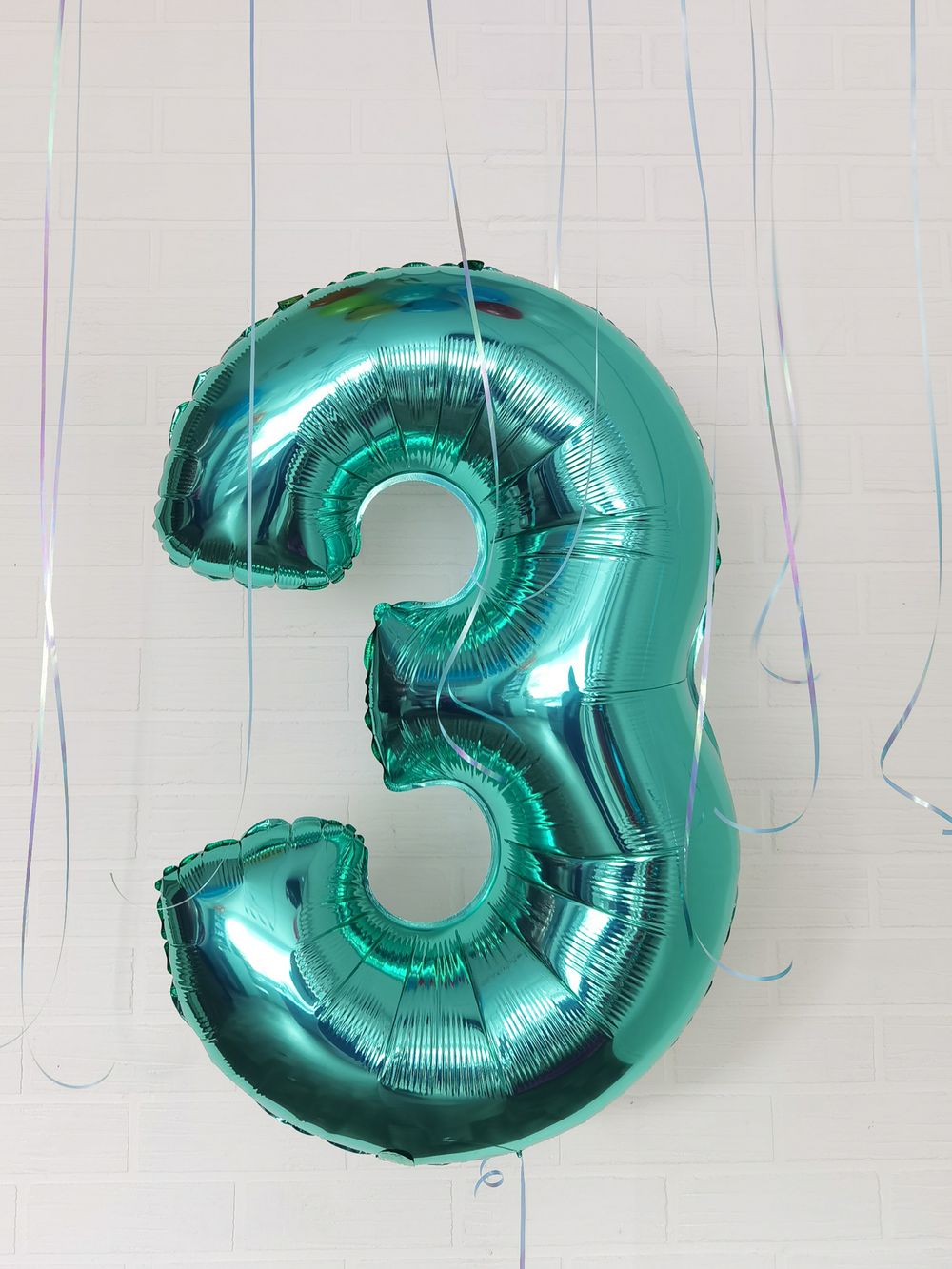 F 40''/102 см Цифра, 3 Тиффани, 1 шт.  Изображение2