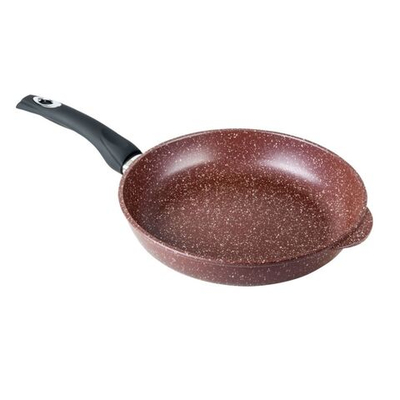 Сковорода алюминий, 24 см, антиприг, Горница, Шоколад, с2451аш