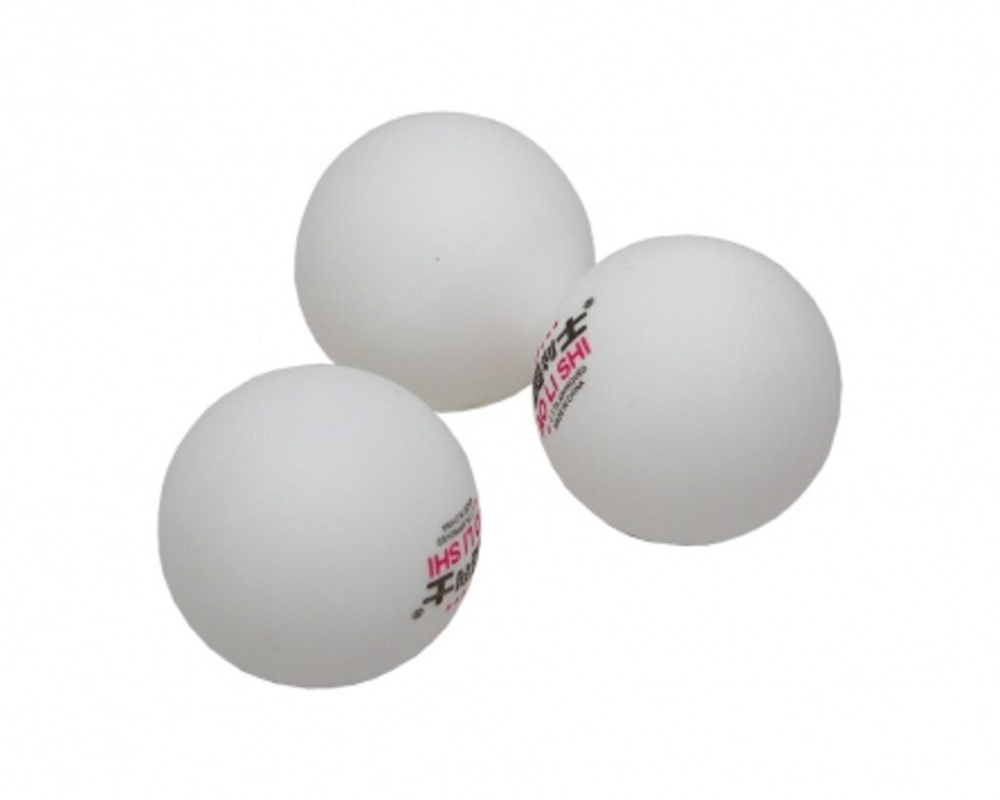 Набор теннисных шариков 150шт, 1 звезда, в пакете ЦЕНА за 1 шт