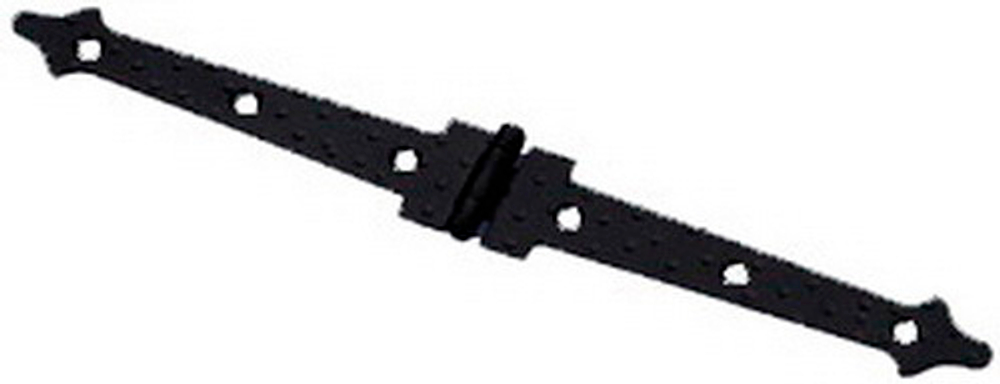 Петля AMIG 552-240х30х1,5 накладная чёрная