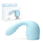 Голубая насадка 11см Flexi для массажера Le Wand LW-041