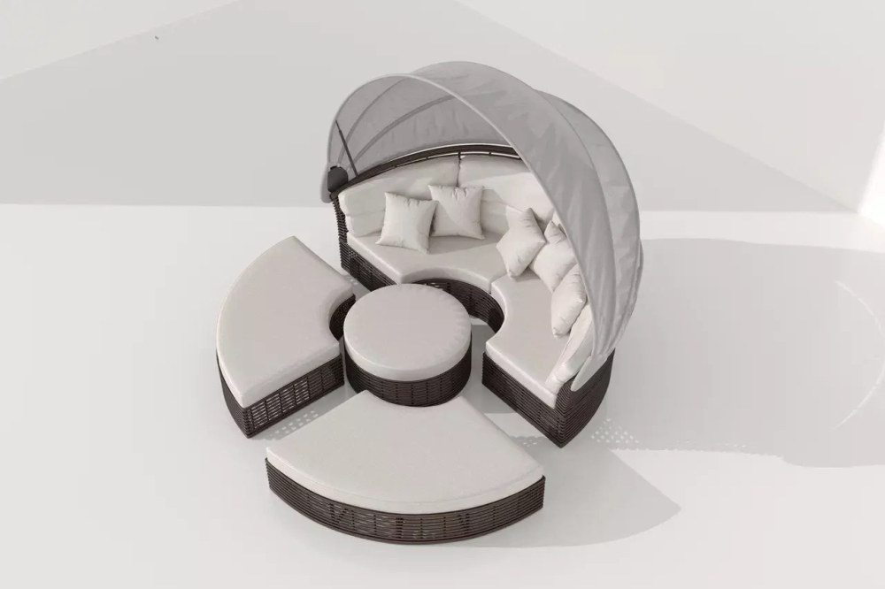 Лежак модульный, коллекция Блисс