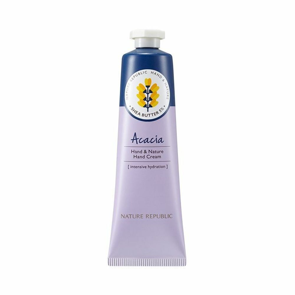 NATURE REPUBLIC Крем для рук с акацией Hand&amp;Nature Acacia Hand Cream, 30 мл