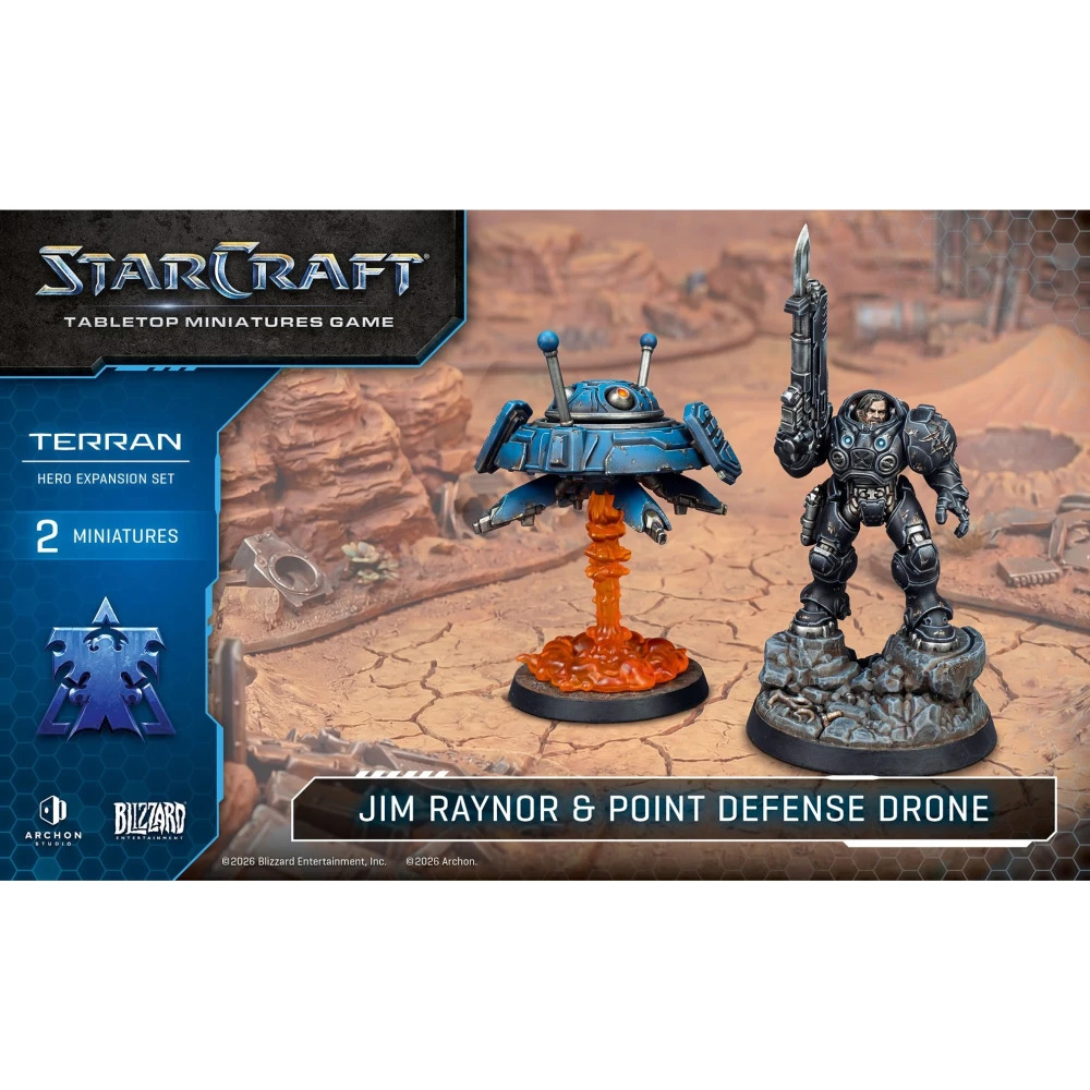 Starcraft - Jim Raynor & Point Defense Drone: Terran Hero Expansion Set