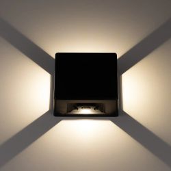 Citilux STELS CLU0721 LED Уличный настенный светильник Чёрный