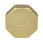 Заглушка латунь Ду 40 (1 1/2") ВР LD LD.65.504.40