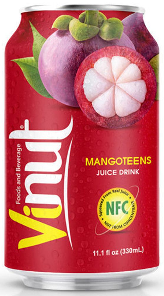 Сокосодержащий Напиток Винут Мангустин / Vinut Mangosteen Juice Drink 0.33 - банка