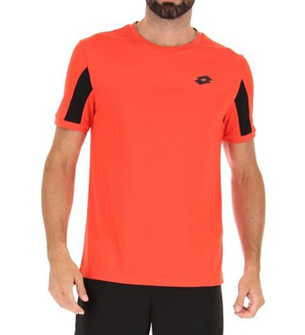 Мужская теннисная футболка Lotto Superrapida VI T-Shirt 1 - красный