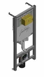 Унитаз подвесной Jacob Delafon STRUKTURA E21747RU-00 безободковый, с крышкой микролифт, с инсталляцией и белой кнопкой