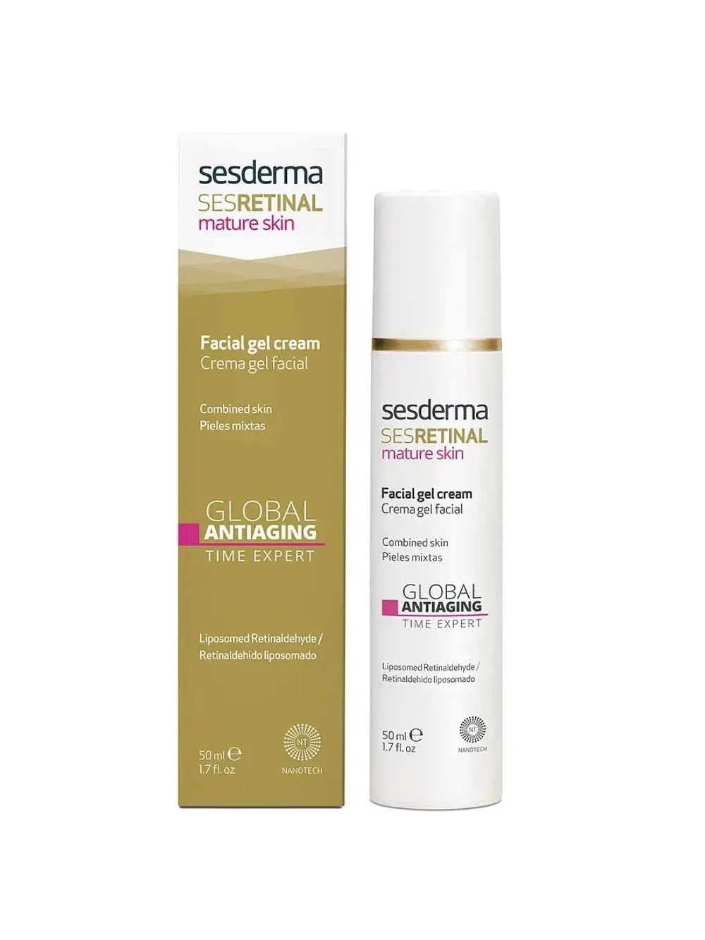 Sesderma Sesretinal Mature Gel cream | Крем-гель «Эксперт времени» омолаживающий, 50 мл