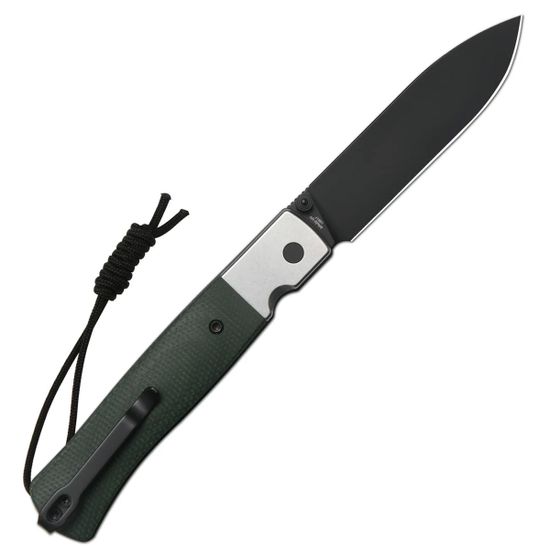 Нож CJRB J1961-BMGN Glacier клинок из стали AR-RPM9, рукоять Steel+Micarta