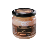 Сиг филе-ломтики подкопченные в масле, 190 г