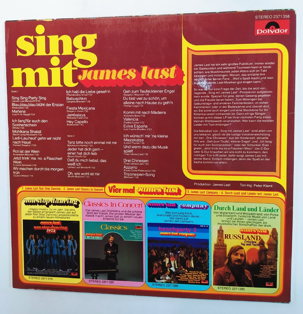 James Last Sing Mit