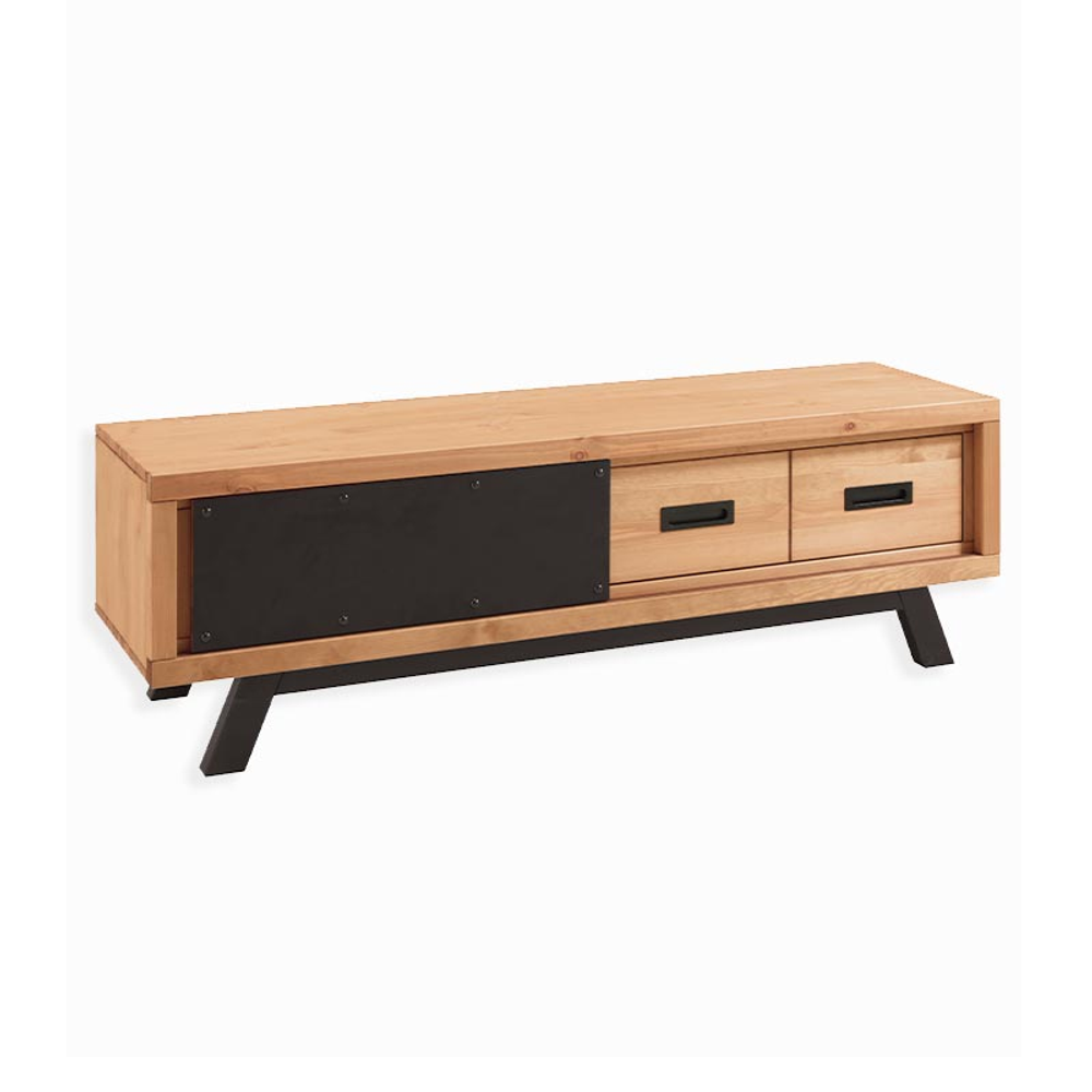 Тумба ТВ Оникс 180 1 сдвижная дверь, 1 выдвижной ящик бейц/масло