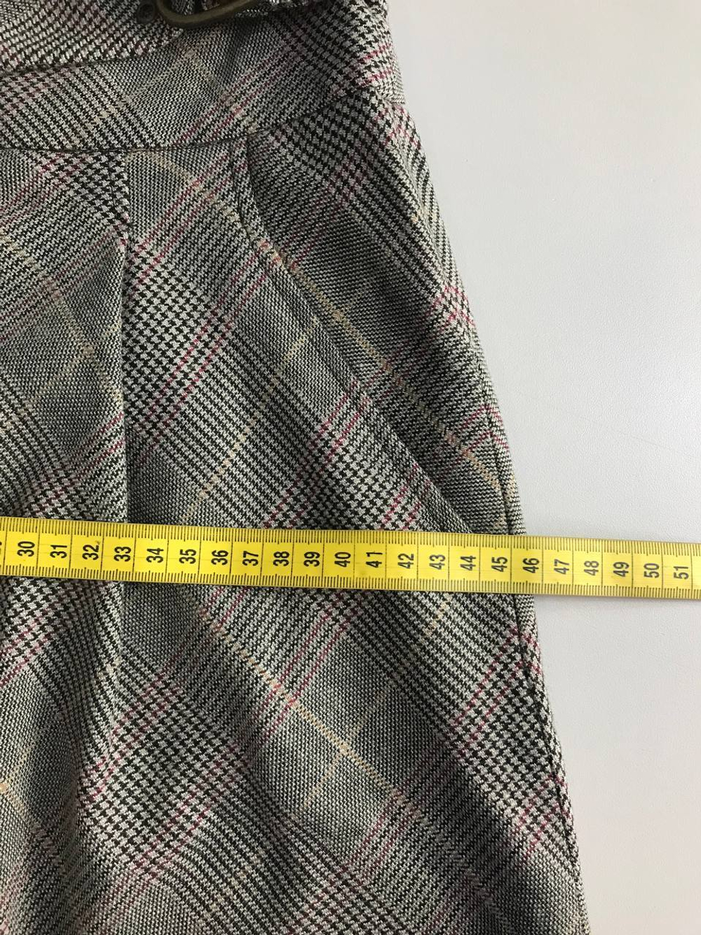 Юбка Zara в клетку, маркировка S, визуально 44 размер