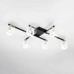 Citilux Вирта CL139165 Люстра потолочная Чёрная Матовая