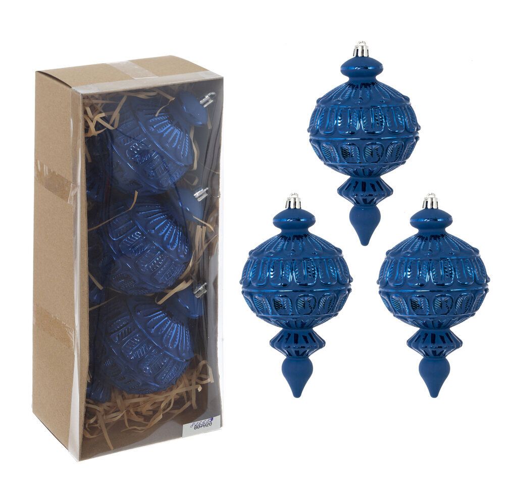 GAEM Набор из 3шт Украшение новогоднее "Шар", L28 W11 H8 см