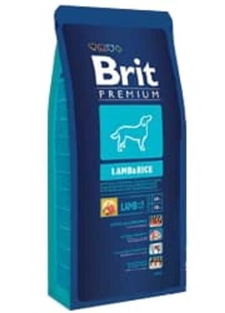 Brit Premium Lamb & Rice сух.д/собак всех пород гипоаллергенный Ягненок/Рис 8 кг Brit Premium Lamb & Rice сух.д/собак всех пород гипоаллергенный Ягненок/Рис 8 кг