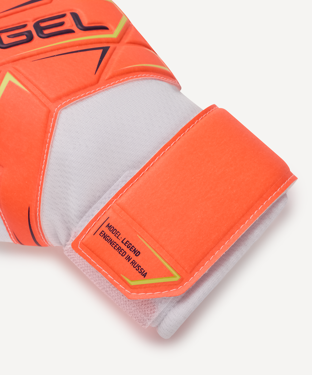 Перчатки вратарские Legend BL3 Flat, коралловый