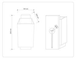 Ambrella Настенный светильник со сменной лампой Loft TR83122