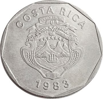 20 колонов 1983 Коста-Рика