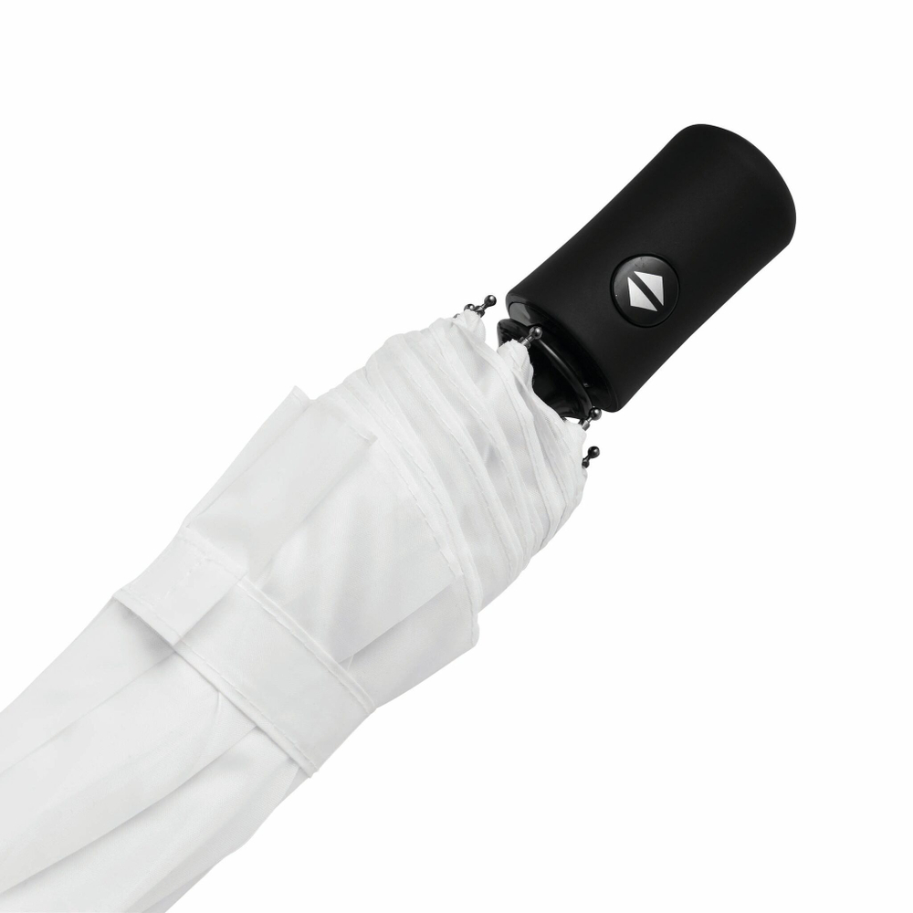 Ветроустойчивый складной зонт-автомат PLOPP Белый