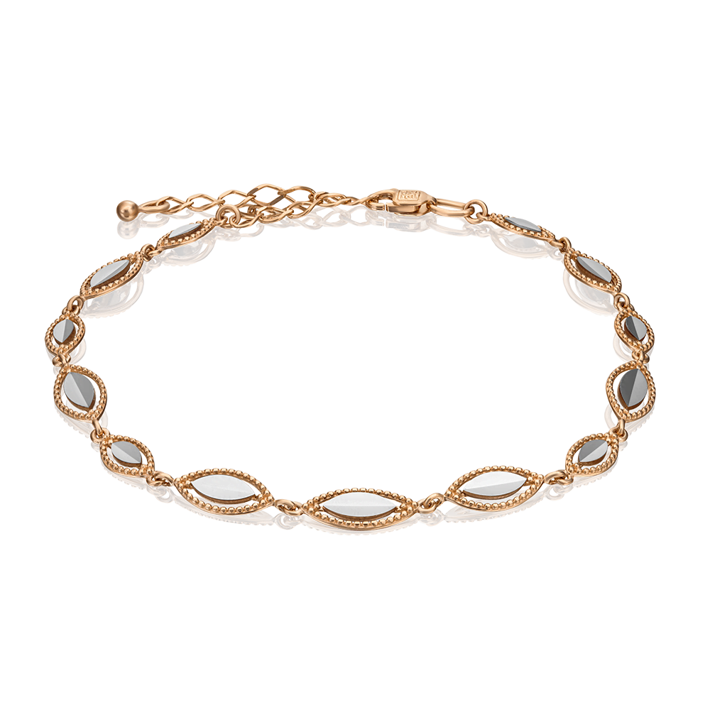 Браслет из комбинированного золота