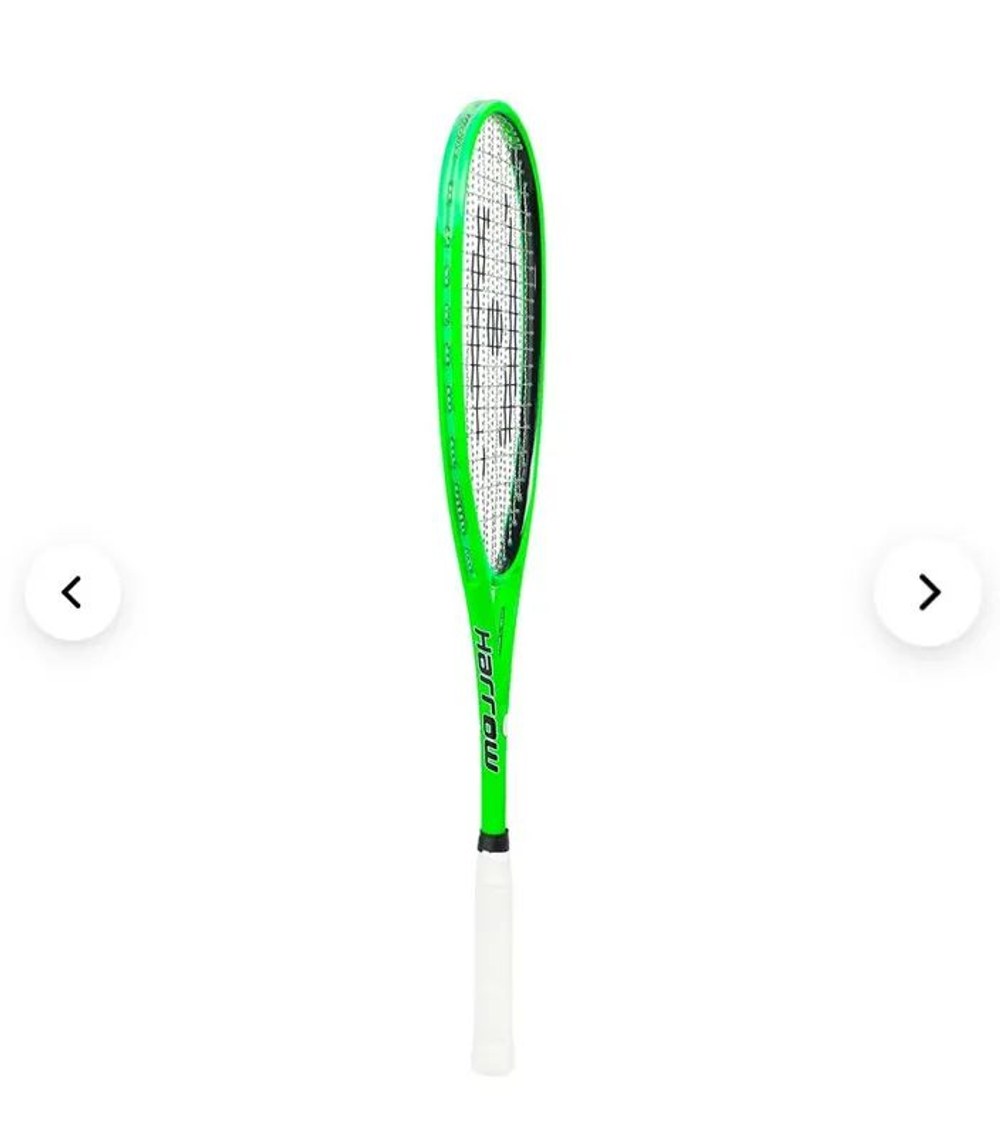 Harrow Vibe 115, Squash Racket, Lime/Black NEW