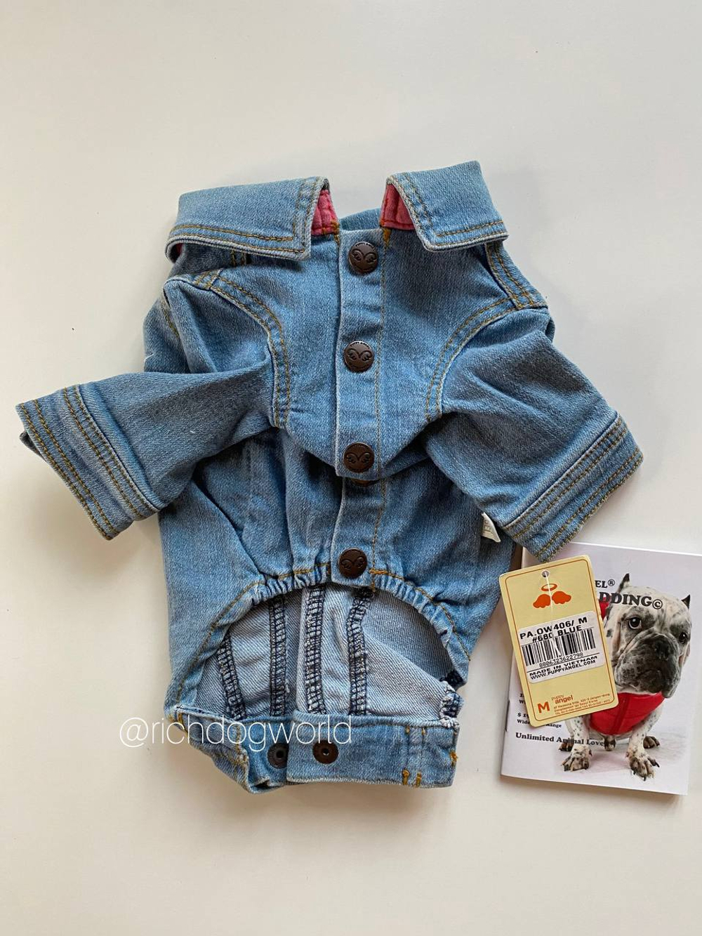 406 PA-OW Джинсовка с рукавами / куртка джинсовая