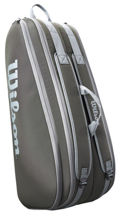 Сумка теннисная Wilson Tour 6 PK Racket Bag - dark green