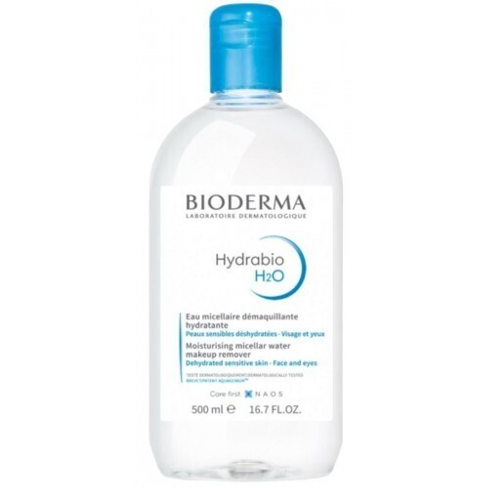 BIODERMA HYDRABIO H20 Мицелловый раствор 500 мл.
