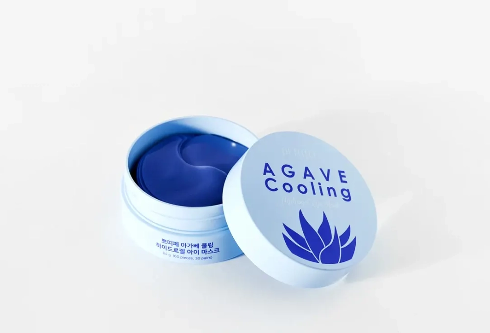 PETITFEE Гидрогелевые патчи для глаз АГАВА Agave Cooling Hydrogel Eye Mask (60 шт)
