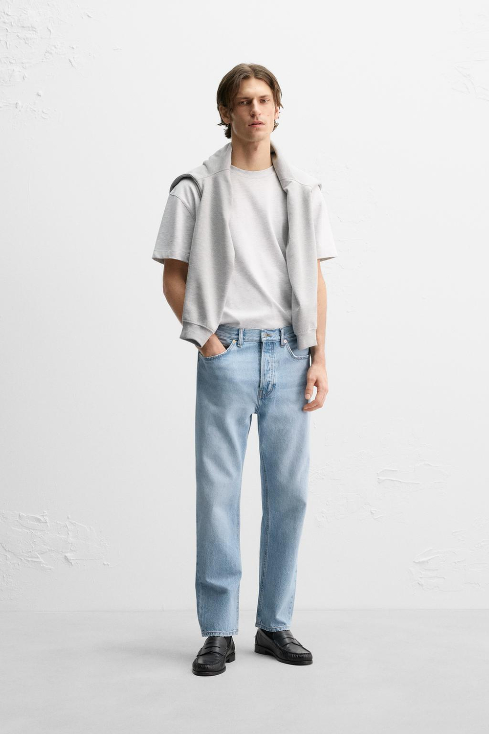 Джинсы regular straight fit