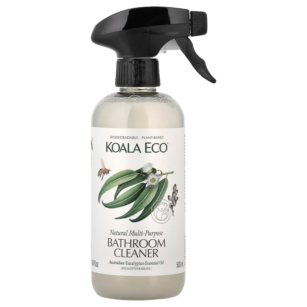 Koala Eco, натуральное универсальное чистящее средство для ванной, эфирное масло австралийского эвкалипта, 500 мл (16,9 жидк. унции)