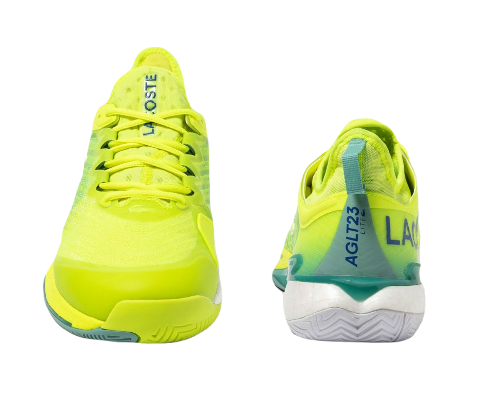 Lacoste shoes yellow best sale