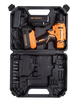 Шуруповерт аккумуляторный ВИХРЬ ДА-20Л-2К, 20V/ 2АКБ